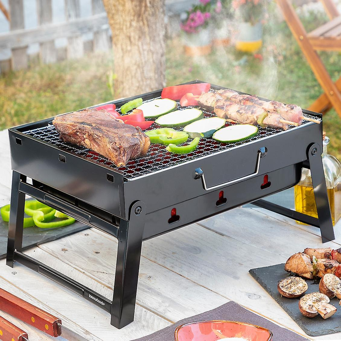 PARRILLA PRO®️| Parrila Asador  Plegable