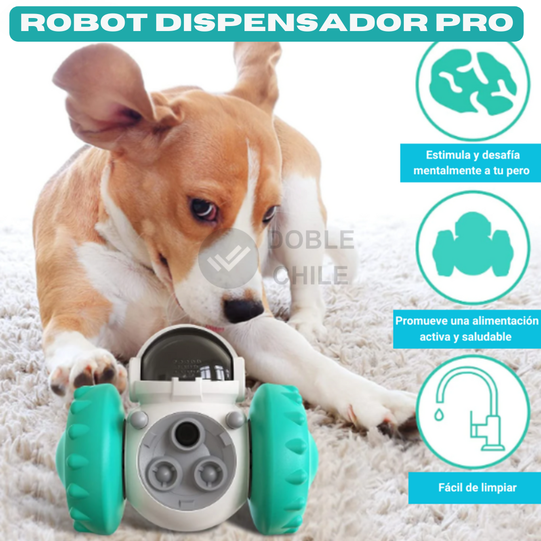 ROBOT DISPENSADOR PRO®️|Juguete Perro Dispensador De Alimento