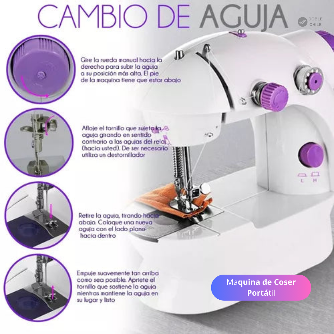 MAQUINA DE COSER PRO®️|Máquina de Coser Portátil Eléctrica