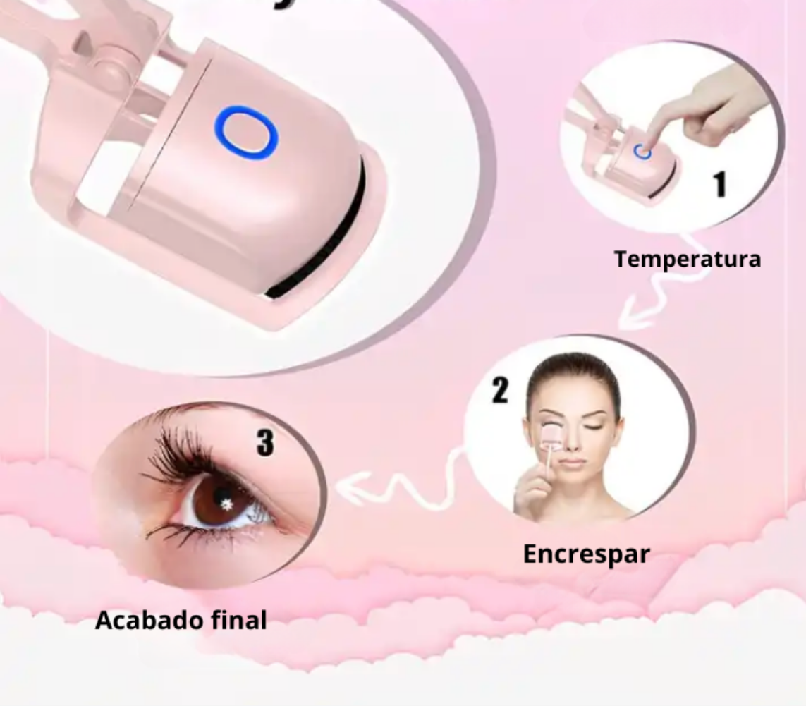 PRETTY LASH®|Encrespador Electrico de Pestañas