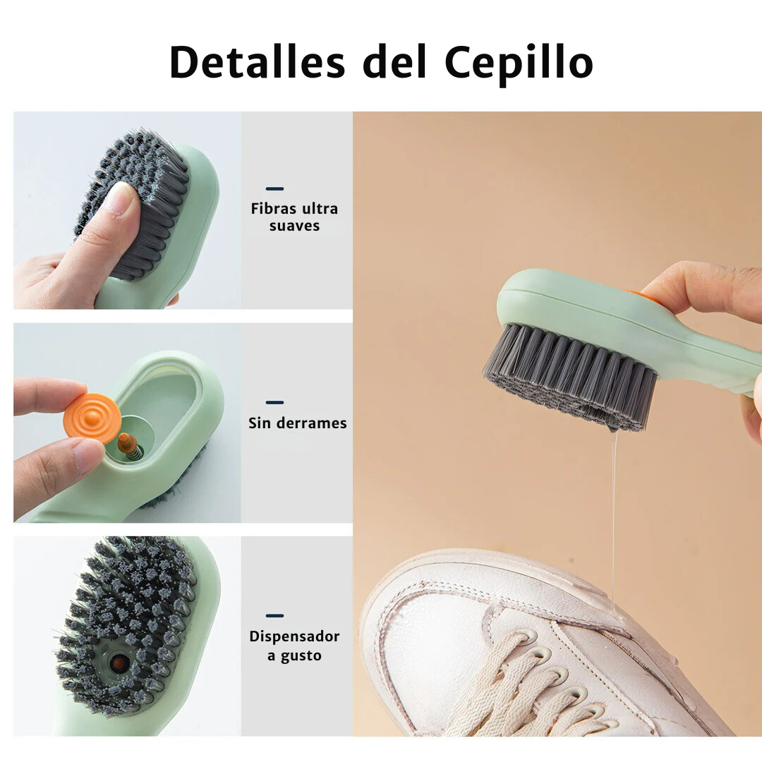 CEPILLO ZAPATILLAS PRO®️| Cepillo Para Limpiar zapatillas y Prendas .