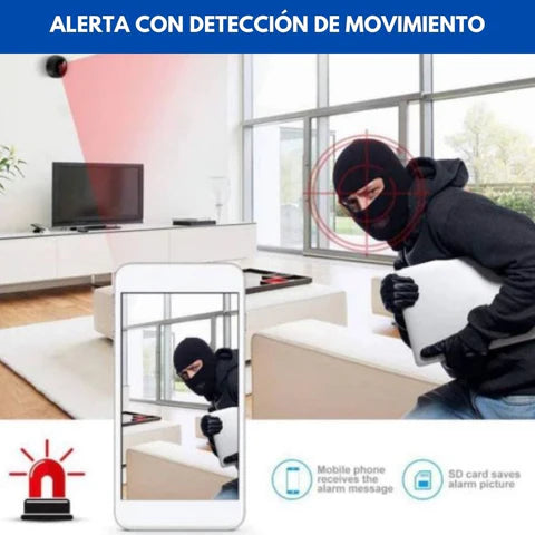 SPY CAM®| Mini Camara Inalámbrica Seguridad